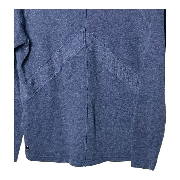 1594. Z BY ZELLA LONG SLEEVE SWEATER BLUE IN COLOR SIZE XSMALL MIX TEXTURE - Picture 9 of 9